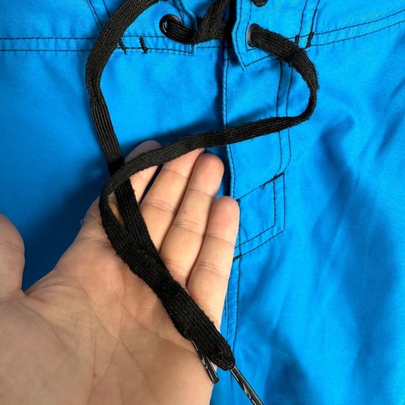 O'Neill Men's Blue/Black Board Swimming‎ Trunks Size 32 Surf Sand Beach Pool - Picture 2 of 11